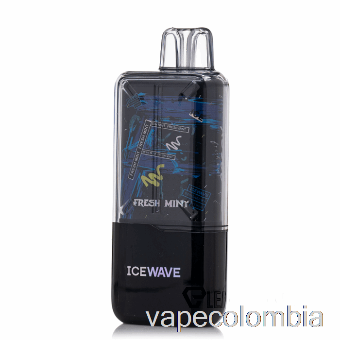 Kit Vape Completo Icewave X8500 Desechable Menta Fresca